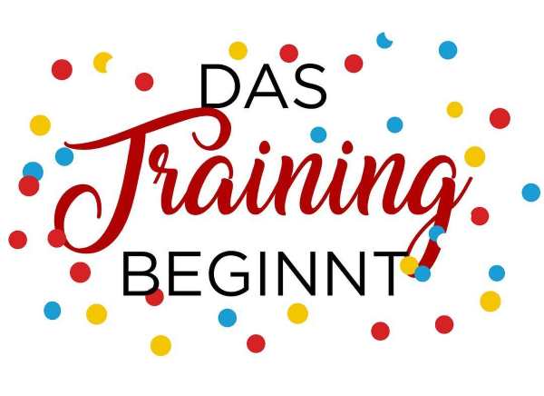 Training beginnt
